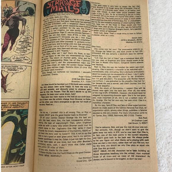 Doctor Strange Master of the Mystic Arts #8 Dormammu June 1975 Marvel Comics - Picture 13 of 16